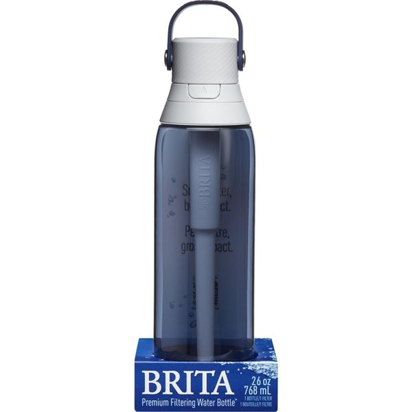 Brita 26 oz Premium BPA Free Filtered Water Bottle, Night Sky 4001110
